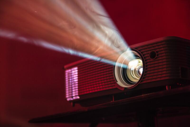 Image of a film projector